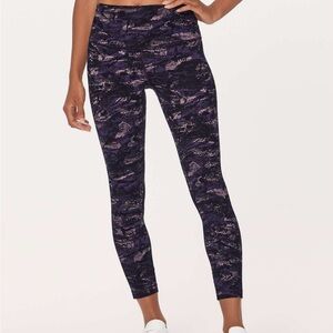 Lululemon Align Legging 25” inseam size 4 purple back